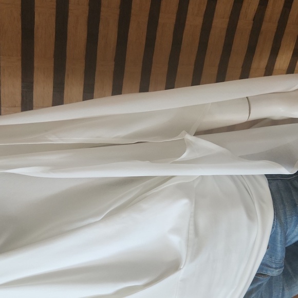 NWT! Bebe split chiffon sleeve spandex body - Picture 6 of 16